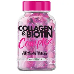 HEALTHY AMERICA - SUPLEMENTO CON COLAGENO Y BIOTIN COMPLEX X 60 SOFTGELS