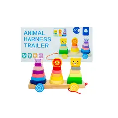 GENERAL - Remolque Encajable con Arnés Animales