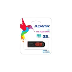 ADATA - Memoria USB 20 C008 Retráctil 32GB - Negra