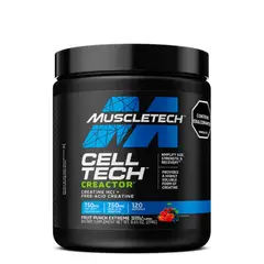 MUSCLETECH - Cell Tech Creatina Creactor 120 Servicios