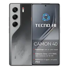 TECNO MOBILE - Celular Tecno CAMON 40 256GB 8GB Negro