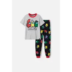 AMONG US - Pijama manga corta para niño
