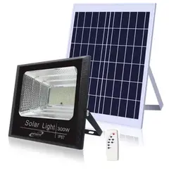 COLME TECHNOLOGY HOME - Reflector Solar 300w Lampara Led Panel Solar Control Remoto