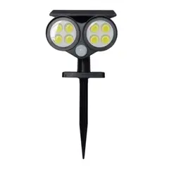 COLME TECHNOLOGY HOME - Reflector Solar Sensor De Movimiento 200lm Luz Jardin LED LF-1906