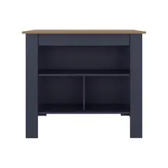 RTA DESIGN - Barra de Cocina Cala Kronos Azul y Fresno Europeo