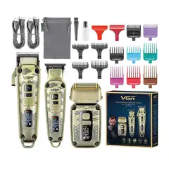 VGR - Máquina 3 En 1 Combo Premium Profesional Inalámbrico V-642
