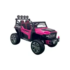 BEBESUNITA - Carro Electrico Recargable Niño Niña Llantas Gomas Musica