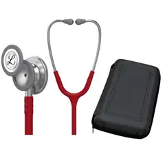 LITTMANN - Fonendoscopio Classic III Color Burgundy ref. 5627 + Estuche Rigido