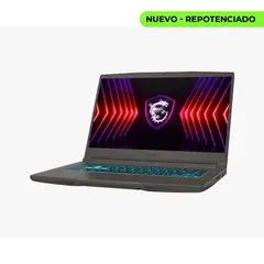 MSI - PORTATIL GAMER THIN A15 B7UC- RYZEN 5 7535HS - RAM 24GB- SSD 1TB - 15.6" 144HZ - RTX 3050 4GB