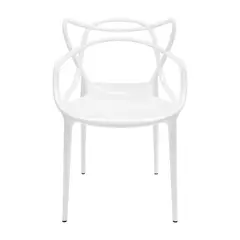 BOXBIT - Silla Exterior Sidney Con Brazos - Blanco