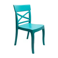 BOXBIT - Silla Exterior Florencia Sin Brazos - Turquesa