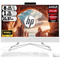 HP - TODO EN UNO AMD ATHLON 30U SSD 1TB RAM 8GB LED 21.5 FULL HD