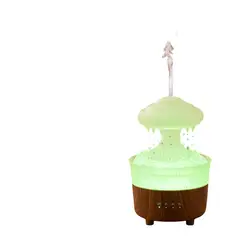 GENERICO - HUMIDIFICADOR DE ACEITE DIFUSOR LLUVIA