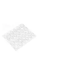 GENERICO - 240 Gomas Adhesiva En Gel Pegante Para Uñas Stickon Press On