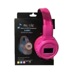 GENERICO - Audífonos Diadema Bluetooth Con Reproductor Mp3 Y Microsd