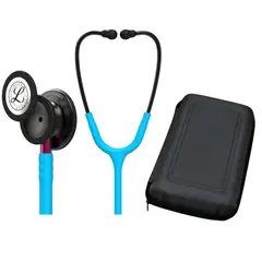 LITTMANN - Fonendoscopio Classic III Turquesa Smoke 5872 + Estuche Rigido