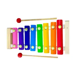 GENERICO - Xilófono Didactico En Madera Xilófono 8 Notas Niños