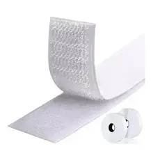 CHINA - Cinta Adhesiva Fuerte Con Velcro Doble Cara 1 Pulgada x 1 Mtro