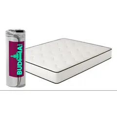 GENERICO - Colchón Doble Budha Sleep 14cm Espuma Alta Densidad Firme 110kg