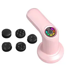 HOME - MASAJEADOR MOLDEADOR TONIFICADOR SHIATSU VIBRACION RECARGABLE 5 ACCESORIOS