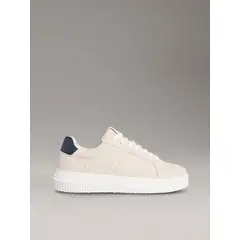 CALVIN KLEIN - Tenis beige chunky cupsole de ante