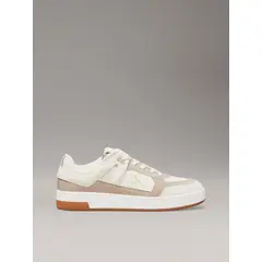 CALVIN KLEIN - Tenis multicolor basket de cuero