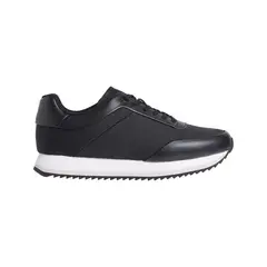 CALVIN KLEIN - Tenis negro bajos runner para mujer