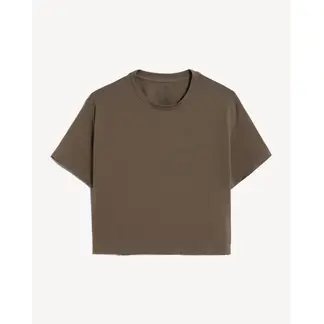 SEVEN SEVEN - Camiseta Para Mujer Manga Corta Cuello Redondo Color Verde Marca #28096572