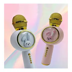 GENERICO - Micrófono Karaoke Para Niños De Conejo Blanco