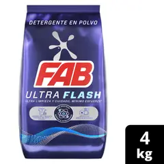 FAB - Detergente Polvo ULTRA 4KG