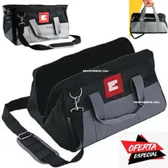 EINHELL - Maletín Porta Herramienta Lona 28x40cm 4530010 Negro