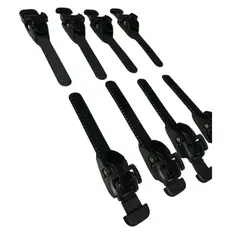 DISTRIONLINE - SET X8 de Correas Con Broche para Patín Profesional