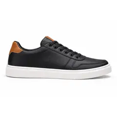DEPORTIVA - Tenis Hombre Casual Colores Deportivo- Negro