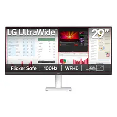 LG - Monitor 29 Pulgadas 29u531a Ultrawide Wfhd Plano Blanco