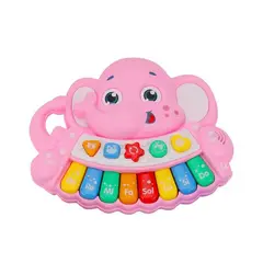 GENERICO - Mini Piano Para Niños Juguete Diseño Elefante Rosa