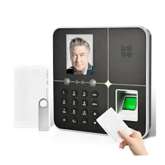 GENERICO - Biometrico Smart Reloj Control Asistencia Huellas Facial Usb
