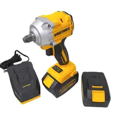 UYUSTOOLS - Llave Impacto Inalámbrica 1/2" 400n 20v 2 Baterías