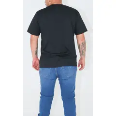L Y H - T-Shirt Para Hombre Negro Marca L&H Ref 4K109117