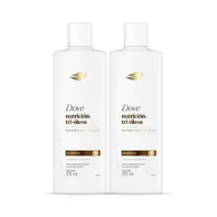 DOVE - Shampoo Nutrición 2 unds X370ml
