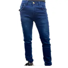 ABC - Pantalon Jean licrado Para Hombre Clasico skinny slim fit comodos
