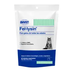 CATLIKE - Suplemento Fel-lysin L-lisina Para Gatos X 60 Masticables