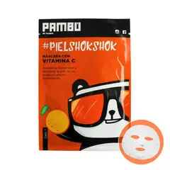 PAMBU - Mascarilla Facial Pambú con Esencia de Vitamina C x 1und