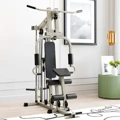 GENERICO - Banco De Una Sola Estacion Para Pesas Biceps Multifunción Ejercicios