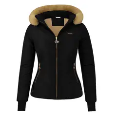 MODA EN CIRCUITO - Chaqueta Impermeable Corta Para Mujer Semi-Corta