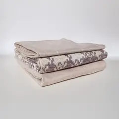 STANZIA HOME - Juego de Sabana Cuadros Otoño - Cama King - 200