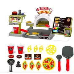 GENERICO - Juego De Cafetería Para Niños Con Caja Registradora