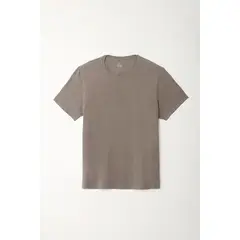 TENNIS - Camiseta cuello redondo gris para hombre
