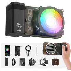 ZHIYUN - Luz Led Molus X100 Rgb Pro Edicion Especia Cam Mackey