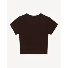 SEVEN SEVEN - Camiseta Para Mujer Manga Corta Cuello Redondo Color Negro Marca #28096455