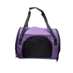 HALLY PET - Morral cargador cabina 41 cm x 27 cm x 24 cm Morado